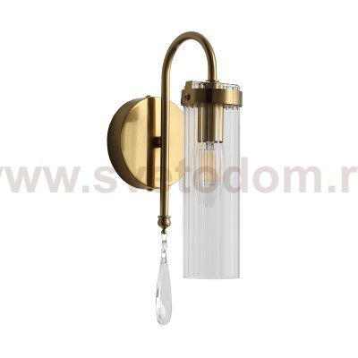 SL1401.301.01 Светильник настенный ST-Luce Латунь/Прозрачный E14*1 40W Luminera