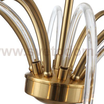 SL1401.303.06 Люстра подвесная ST-Luce Латунь/Латунь, Прозрачный E14 6*40W Luminera