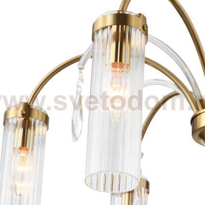 SL1401.303.10 Люстра подвесная ST-Luce Латунь/Латунь, Прозрачный E14 10*40W Luminera