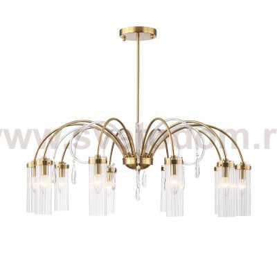 SL1401.303.10 Люстра подвесная ST-Luce Латунь/Латунь, Прозрачный E14 10*40W Luminera