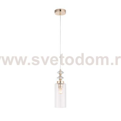 SL1402.203.01 Светильник подвесной ST-Luce Латунь/Латунь, Прозрачный E14*1 40W Elegra