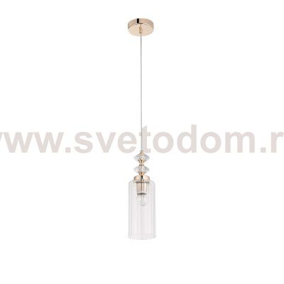 SL1402.203.01 Светильник подвесной ST-Luce Латунь/Латунь, Прозрачный E14*1 40W Elegra