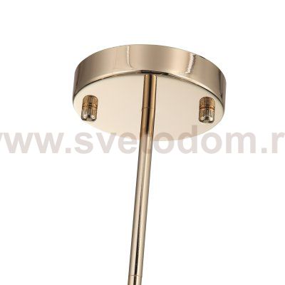 SL1402.203.08 Люстра подвесная ST-Luce Латунь/Прозрачный E14*8 40W Elegra