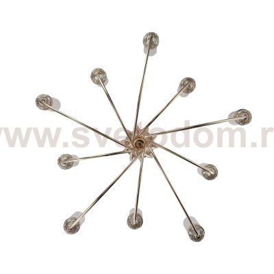 SL1402.203.10 Люстра подвесная ST-Luce Латунь/Прозрачный E14*10 40W Elegra