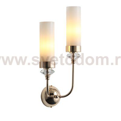 SL1402.251.02 Светильник настенный ST-Luce Латунь/Прозрачный E14*2 40W Elegra