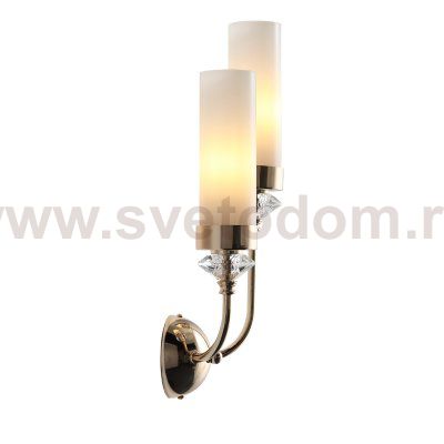 SL1402.251.02 Светильник настенный ST-Luce Латунь/Прозрачный E14*2 40W Elegra