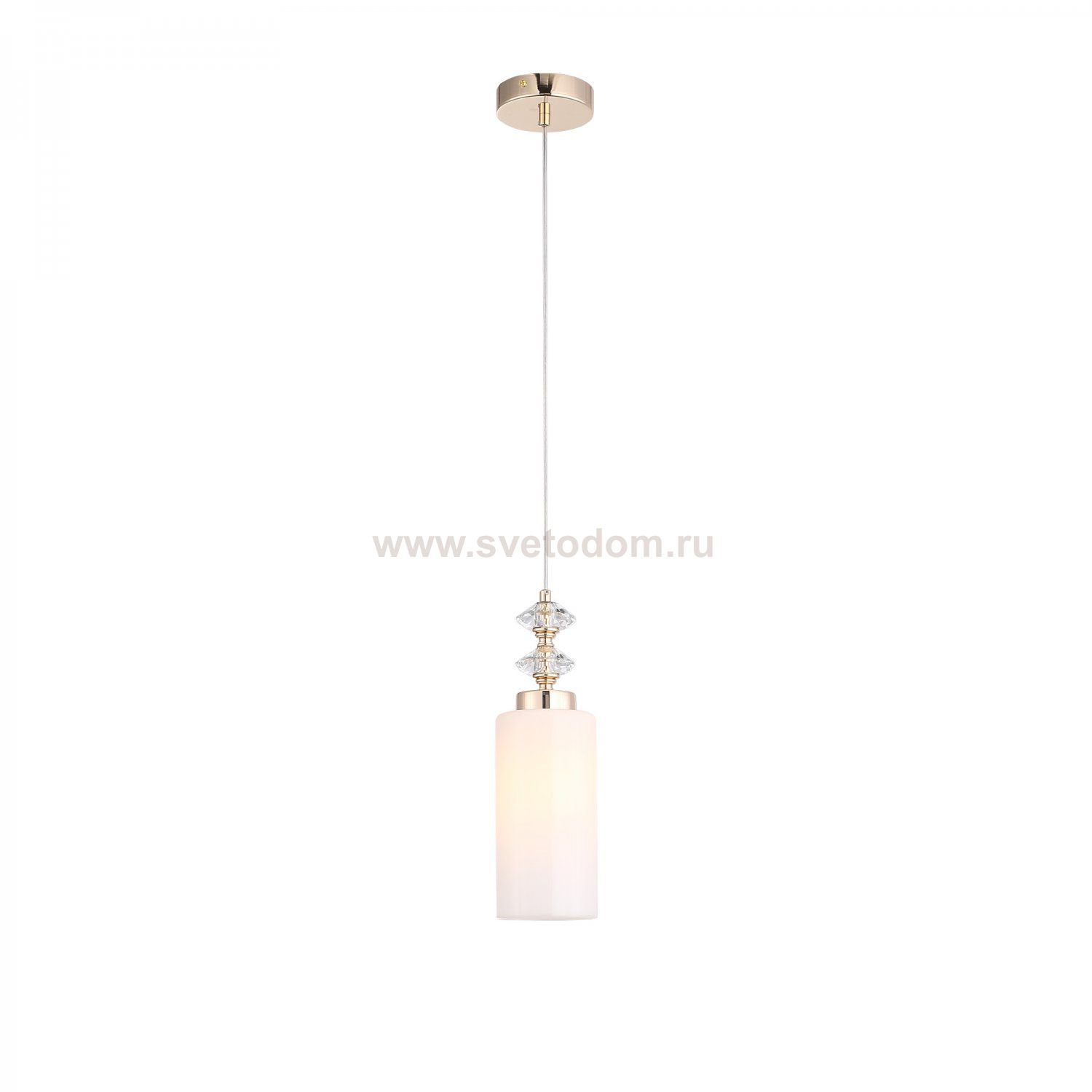 SL1402.253.01 Светильник подвесной ST-Luce Латунь/Прозрачный E14*1 40W Elegra