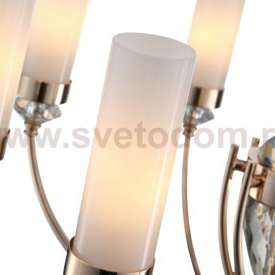 SL1402.253.06 Люстра подвесная ST-Luce Латунь/Латунь, Прозрачный E14*6 40W Elegra