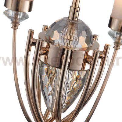 SL1402.253.06 Люстра подвесная ST-Luce Латунь/Латунь, Прозрачный E14*6 40W Elegra