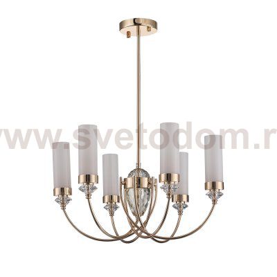 SL1402.253.06 Люстра подвесная ST-Luce Латунь/Латунь, Прозрачный E14*6 40W Elegra