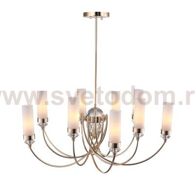 SL1402.253.10 Люстра подвесная ST-Luce Латунь/Прозрачный E14*10 40W Elegra