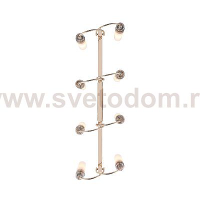 SL1402.263.08 Люстра подвесная ST-Luce Латунь/Прозрачный E14*8 40W Elegra