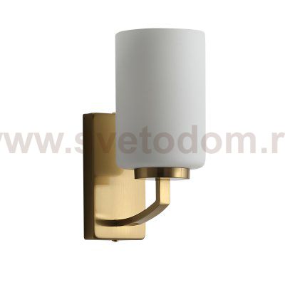 SL1403.301.01 Светильник настенный ST-Luce Латунь/Прозрачный E27*1 40W OPALUS