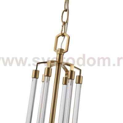 SL1403.303.05 Люстра подвесная ST-Luce Латунь/Прозрачный E27*5 40W OPALUS