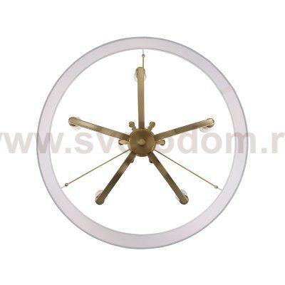 SL1403.303.05 Люстра подвесная ST-Luce Латунь/Прозрачный E27*5 40W OPALUS