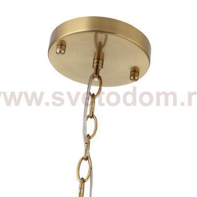 SL1403.303.08 Люстра подвесная ST-Luce Латунь/Прозрачный E27*8 40W OPALUS