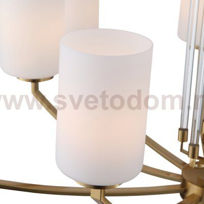 SL1403.303.10 Люстра подвесная ST-Luce Латунь/Прозрачный E27*10 40W OPALUS