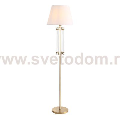 SL1403.305.01 Светильник напольный ST-Luce Латунь/Прозрачный E27*1 40W OPALUS