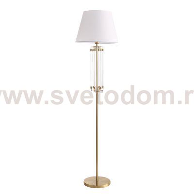 SL1403.305.01 Светильник напольный ST-Luce Латунь/Прозрачный E27*1 40W OPALUS