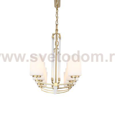 SL1403.333.08 Люстра подвесная ST-Luce Латунь/Прозрачный E27*8 40W OPALUS