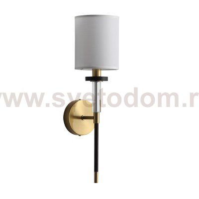 SL1404.301.01 Светильник настенный ST-Luce Латунь/Прозрачный E14*1 40W VERITAS