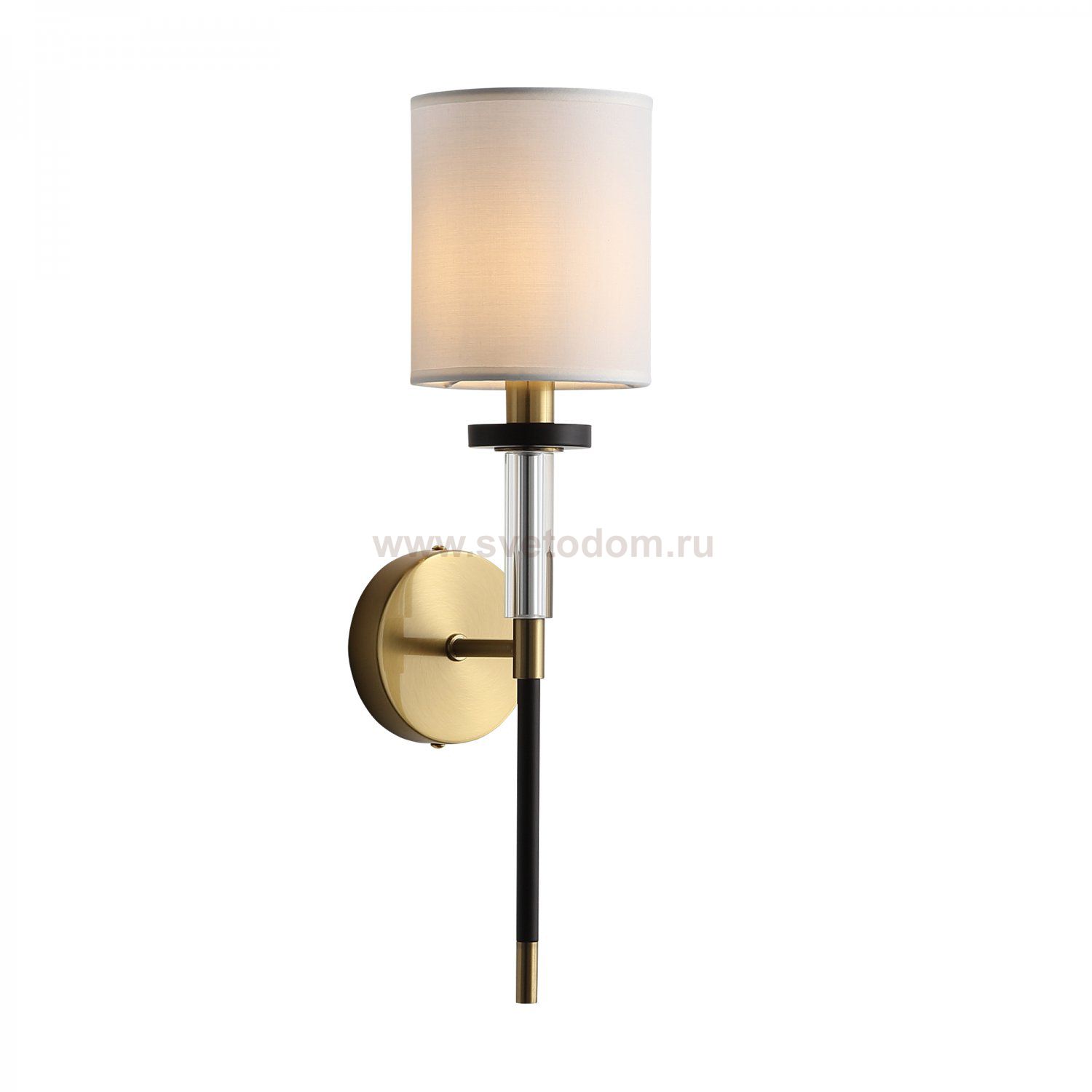 SL1404.301.01 Светильник настенный ST-Luce Латунь/Прозрачный E14*1 40W VERITAS