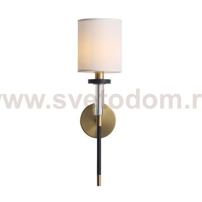 SL1404.301.01 Светильник настенный ST-Luce Латунь/Прозрачный E14*1 40W VERITAS