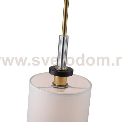 SL1404.303.01 Светильник подвесной ST-Luce Латунь/Прозрачный E14*1 40W VERITAS