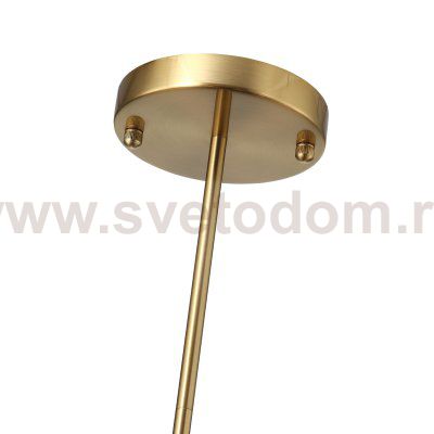 SL1404.303.08 Люстра подвесная ST-Luce Латунь/Прозрачный E14*8 40W VERITAS