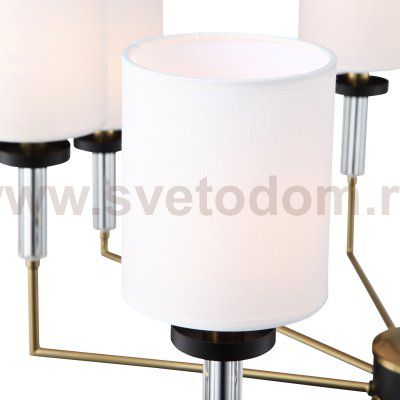 SL1404.303.10 Люстра подвесная ST-Luce Латунь/Прозрачный E14*10 40W VERITAS