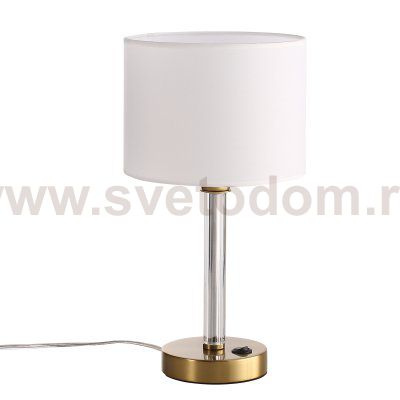 SL1404.304.01 Светильник настольный ST-Luce Латунь/Прозрачный E14*1 40W VERITAS