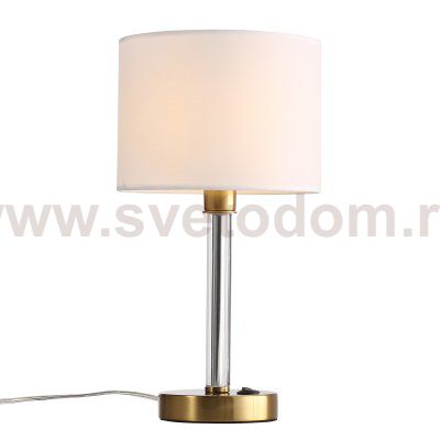 SL1404.304.01 Светильник настольный ST-Luce Латунь/Прозрачный E14*1 40W VERITAS