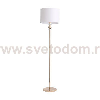 SL1405.205.01 Светильник напольный ST-Luce Латунь/Латунь, Прозрачный E27 1*40W ELEGANCE