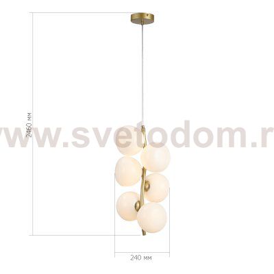 Светильник  с лампой St luce SL1519.303.06 SWEVEN