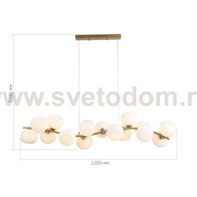 Светильник  с лампой St luce SL1519.303.16 SWEVEN