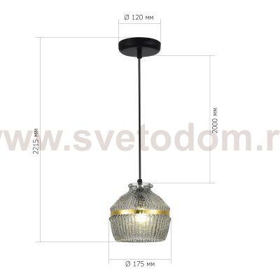 Светильник  с лампой накаливания St luce SL1661.413.01 COCOON