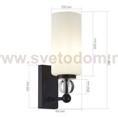 Светильник  с лампой накаливания St luce SL2003.401.01 AURORA