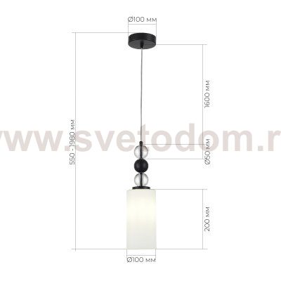Светильник  с лампой накаливания St luce SL2003.403.01 AURORA