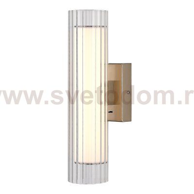 SL2010.101.01 Светильник настенный ST-Luce Никель/Белый, Прозрачный LED 1*7W 3000K/4000K ENFYS