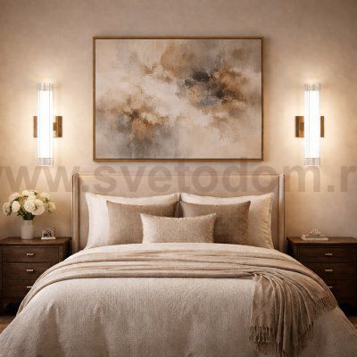 SL2010.101.01 Светильник настенный ST-Luce Никель/Белый, Прозрачный LED 1*7W 3000K/4000K ENFYS