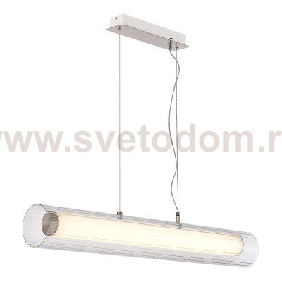 SL2010.103.01 Светильник подвесной ST-Luce Никель/Белый, Прозрачный LED 1*33W 3000K/4000K ENFYS
