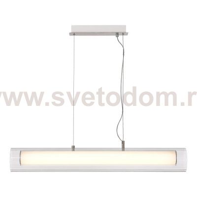 SL2010.103.01 Светильник подвесной ST-Luce Никель/Белый, Прозрачный LED 1*33W 3000K/4000K ENFYS