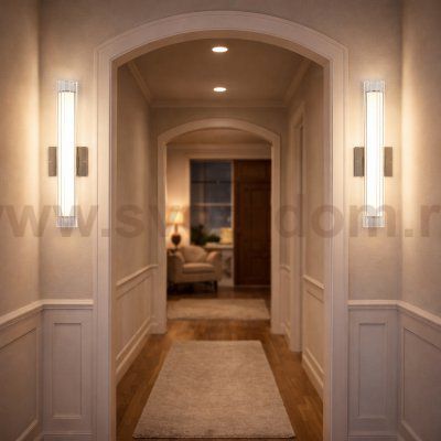 SL2010.111.01 Светильник настенный ST-Luce Никель/Белый, Прозрачный LED 1*13W 3000K/4000K ENFYS