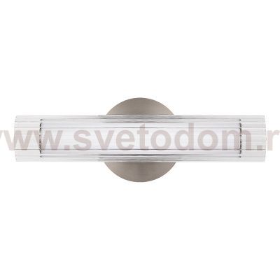 SL2010.121.01 Светильник настенный ST-Luce Никель/Белый, Прозрачный LED 1*7W 3000K/4000K ENFYS