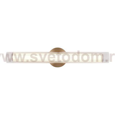 SL2010.131.01 Светильник настенный ST-Luce Никель/Белый, Прозрачный LED 1*13W 3000K/4000K ENFYS