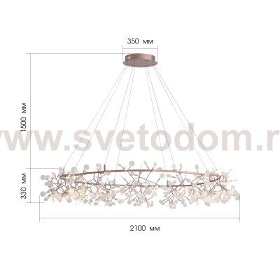 Люстра подвесная St luce SL379.203.324 RAFINA