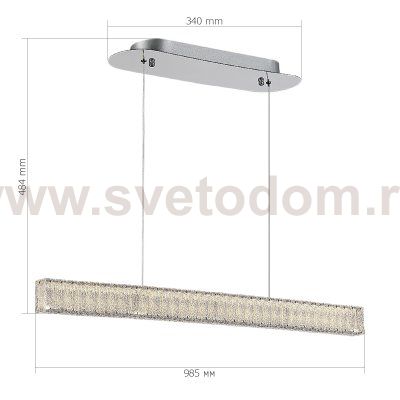 Светильник  светодиодный St luce SL6008.133.01 LATOZZO