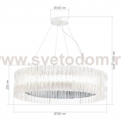 Светильник  светодиодный St luce SL6012.113.01 NAZARE