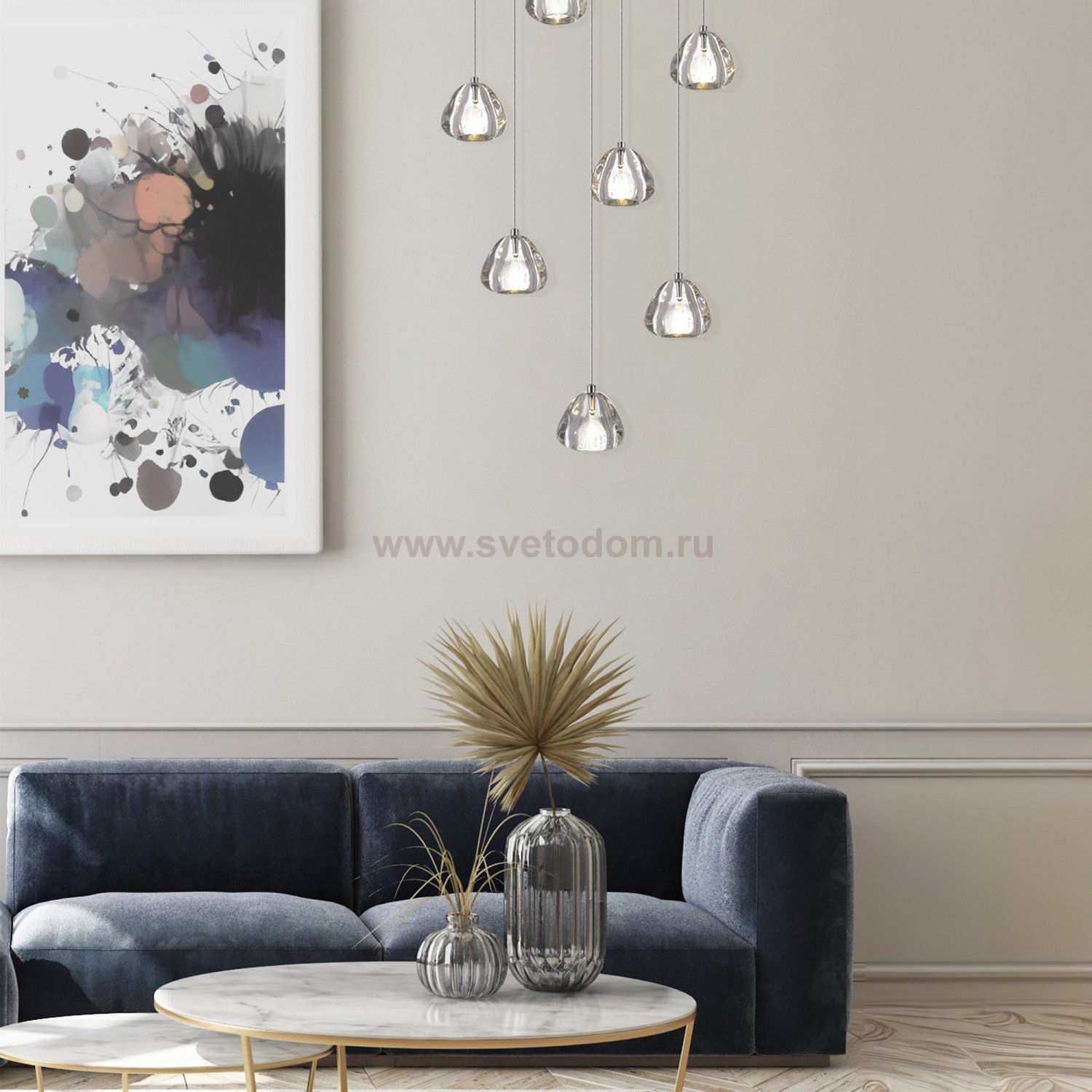Светильник  светодиодный St luce SL6017.101.07 WATERFALL