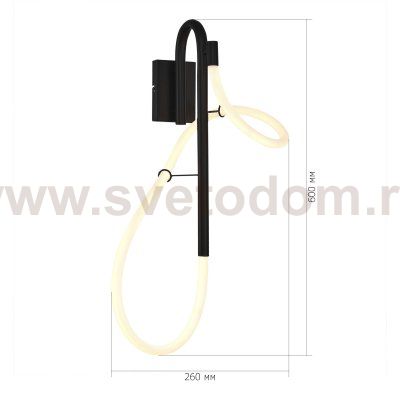 Светильник  светодиодный St luce SL6102.401.16 SAGRATO